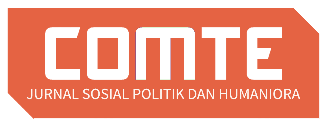 COMTE: Jurnal Sosial Politik dan Humaniora